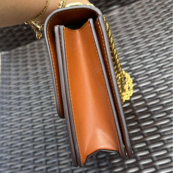 🧡Tory Burch Eleanor chain strap bag large Eleanor crossbody Tory Burch bag - Picture 6 of 17